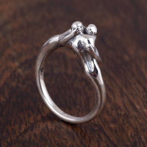 Excited to share the latest addition to my #etsy shop: Romantic Hugging Rings, Lovers Hugs And Kissing rings, Lover Pession Ring, 925 Sterling Silver, Handmade Ring, Ring for her,Designer Ring. https://etsy.me/3TYgRU0 #silver #lovefriendship #no #women #yes #bohohippie Kissing Rings, Romantic Hugging, Hug Rings, Lovers Hug, Hug Ring, Brass Rings, Unique Bands, Wound Healing, Black And Brass