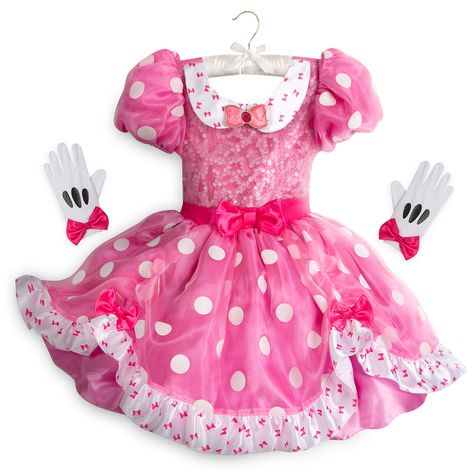 Minnie Mouse Costume for Kids - Pink Minnie Mouse Costume For Kids, Minnie Mouse Costume Kids, Minnie Mouse Halloween Costume, Minnie Mouse Outfit, Girly Halloween, Mouse Outfit, Minnie Mouse Costume, Minnie Mouse Outfits, Minnie Mouse Halloween