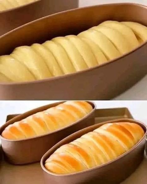 BUTTER BREAD 😊 Ingredients: 1 egg... - Shara-Lynn Morrison Puff Pastry Butter Bread, Bread No Mixer, Butter Bread Recipe, Pane Dolce, Coconut Bread, Homemade Bread Recipes Easy, Homemade Bread Easy, Butter Bread, Best Bread Recipe