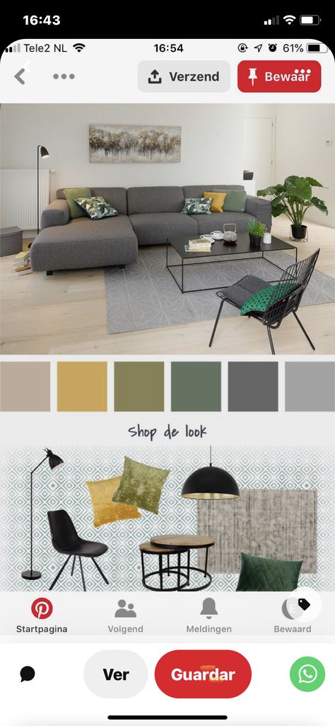 Grey Sofa, Living Room Color Schemes, Ideas Hogar, Ideas Casa, Home Design Living Room, Living Room Decor Apartment, House Interior Decor, Living Room Grey, Apartment Living Room