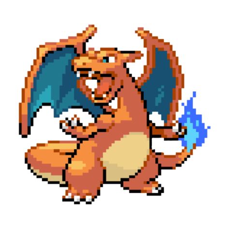 Charizard Sprite, Pokémon Diorama, Pikachu Sprite, Pokémon Sprites, Every Pokemon, Pixel Pokemon, Pokemon Cross Stitch Patterns, Green Pokemon, Pokemon Pixel