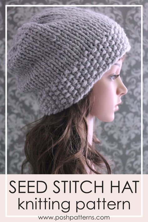 Seed Stitch Hat, Cable Knit Hat Pattern, Baby Hat Knitting Patterns Free, Crochet Mittens Pattern, Stitch Hat, Knitting Patterns Free Blanket, Knitting Patterns Free Sweater, Knitting Patterns Free Scarf, Hat Patterns Free