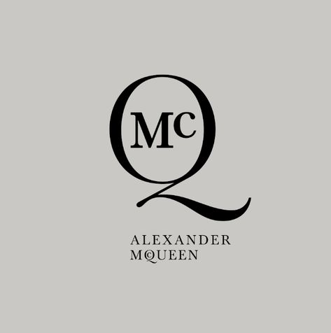 Luxury Logos, Alexander Mcqueen Logo, Fashion Designers Famous, Alexander Mcqueen Fashion, Mcqueen Fashion, Famous Logos, Mcq Alexander Mcqueen, Luxury Logo, Fashion Logo