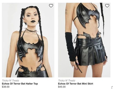 Bat Clothes, Bat Outfit, Demon Outfit, Bat Top, Diy Goth Clothes, Concept Clothing, Special Clothes, Mode Inspo, Goth Fashion