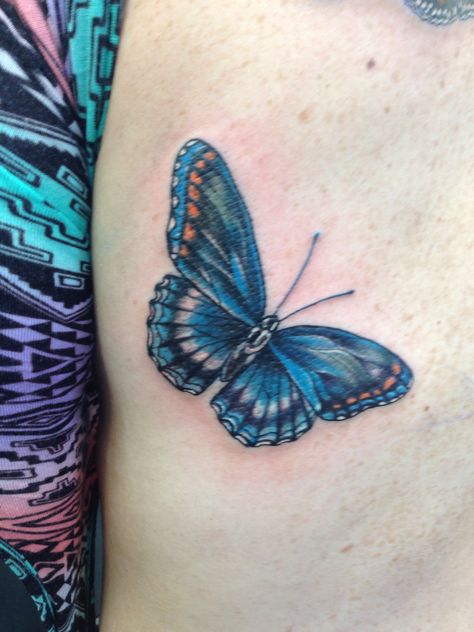 Red spotted purple butterfly Red Spotted Purple Butterfly Tattoo, Tattoo Fixes, Purple Butterfly Tattoo, Butterfly Back Tattoo, Simple Tattoos For Guys, Girls With Sleeve Tattoos, Moon Tattoo, Purple Butterfly, Meaningful Tattoos