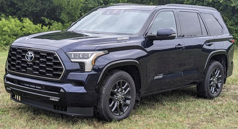 2023 Toyota Sequoia, Toyota Sequioa, Future Vehicles, Toyota Sequoia, Toyota Tundra, Mid Size, Dream Car, Amazing Cars, Art Cars