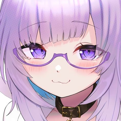 Nekomata Okayu, Purple, Anime, Hair