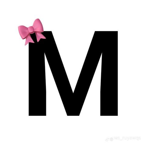 M Profile Picture, M Pfp, C Wallpaper Letter Aesthetic, I Love M, M Letter Images, Alphabet Design Projects, M Wallpaper, The Letter M, Tim Burton Art