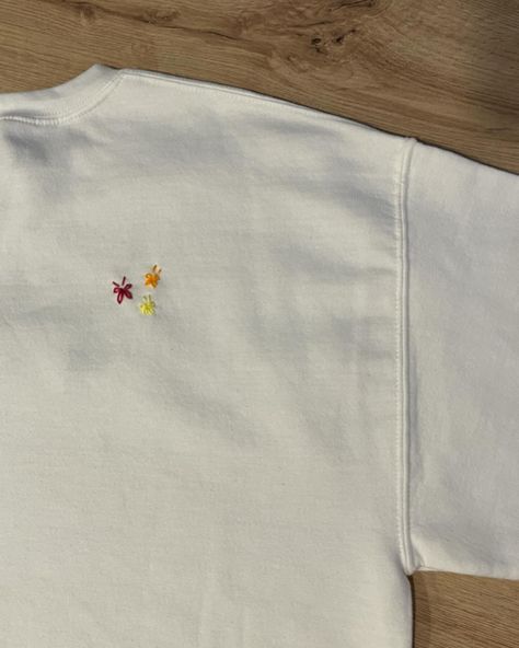 a gentle reminder that the simplest things in life can be the best! a custom sweatshirt for miss @laurafyfe_ 💌 🐛🍊🍓🍋🫐🍇 #stitchiesbyag #toronto #customsweater #fashion Embroidered Hoodie Diy, Hoodie Diy, A Gentle Reminder, Custom Sweaters, Diy Simple, Custom Sweatshirts, Embroidered Hoodie, Be The Best, Toronto