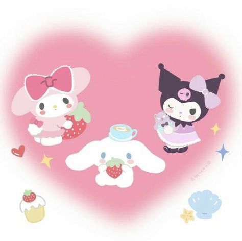 My Melody Kuromi And Cinnamoroll Trio, Cute Trio Pfp, Trio Pfp, Fnaf Coloring Pages, Hello Kitty Wallpaper Hd, Medical Wallpaper, Best Friends Cartoon, Bow Wallpaper, Kuromi Cinnamoroll