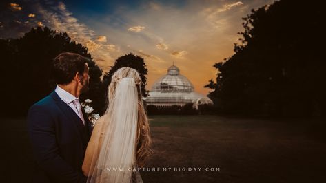 Palm House Sefton Park Wedding | Helen & Max Sefton Park, Palm House, Wedding Breakfast, The Jewel, Kissing Couples, Park Wedding, Park Weddings, Wedding Videography, Colorful Garden