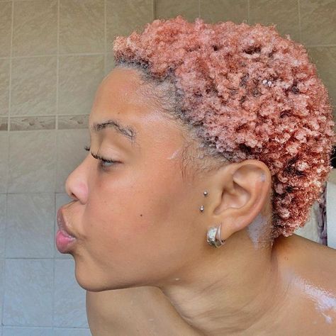 Hair Ideas For Women, Big Chop Natural Hair, Hair Color For Dark Skin, Short Dyed Hair, Short Natural Curly Hair, Tapered Natural Hair, Natural Hair Cuts, Natural Hair Short Cuts, Hair Tint