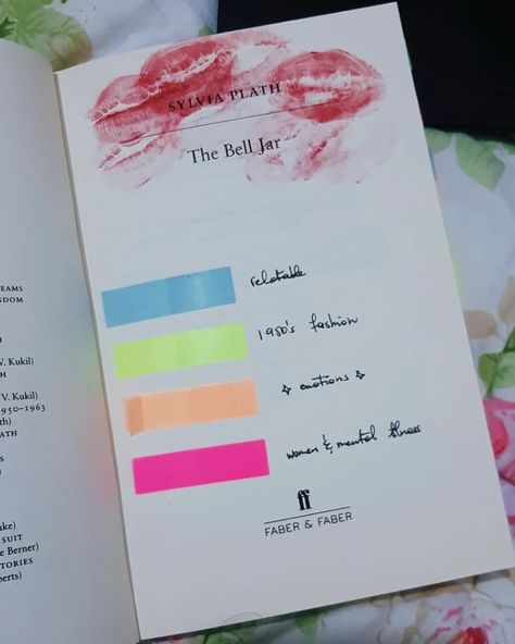 Annotating The Bell Jar, Bell Jar Annotation, Sylvia Plath Annotated, The Bell Jar Annotations, Harry Potter Annotation, Annotating System, The Bell Jar Aesthetic, Pretty Annotations, Reading Annotations