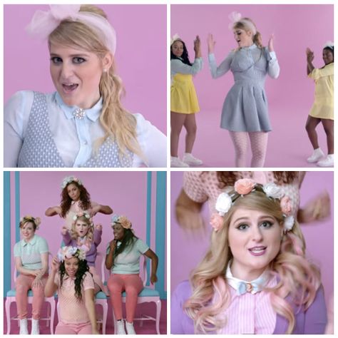 Now Hear This: “All About That Bass” and Other Self-Esteem Anthems This tune that's topping the Billboard 100 list has some great messages for you - and your butt. Meghan Trainor Style, Megan Trainor, Ingrid Michaelson, Crush Love, All About That Bass, Meghan Trainor, Famous Women, Her Music, Pop Fashion