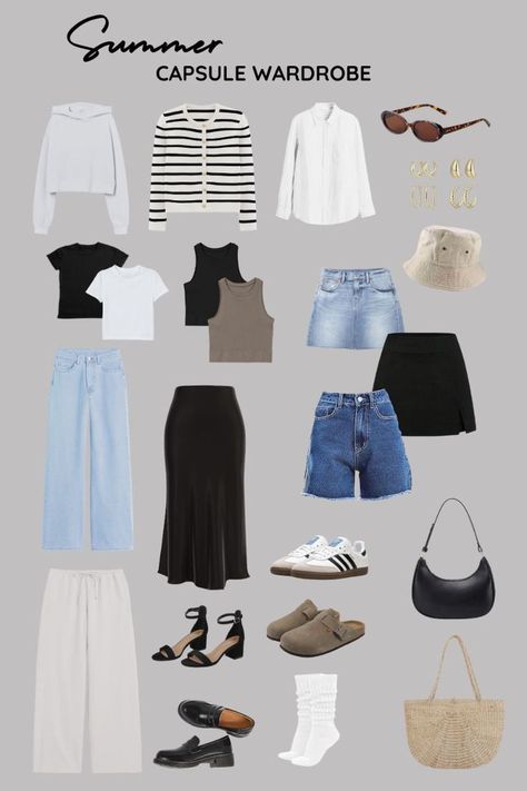 Capsule wardrobe CLEAN GIRLies spring/summer Basic Pieces Of Clothing, Summer Wardrobe Essentials 2024, Capsule Wardrobe Summer 2024, Summer 2024 Capsule Wardrobe, Italy Capsule Wardrobe Summer, Capsule Wardrobe 2024 Spring, Summer Capsule Wardrobe 2024, Summer Basics Wardrobe, Capsule Wardrobe 2024