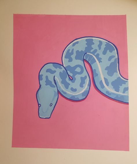 Snake Canvas Painting, Snake Canvas, Canvas Painting Easy, Black Canvas Paintings, Simple Canvas Paintings, Easy Canvas, Painting Easy, Easy Canvas Art, Canvas Paintings