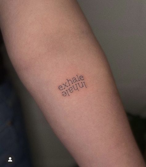 Care Less Tattoo, Simple Overthinking Tattoos, Dainty Lyric Tattoos, Care Free Tattoos, Why Worry Tattoo, Small Tattoo Ideas For Overthinkers, Self Affirmations Tattoo, Tattoos Overthinker, Small Wording Tattoos