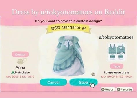 Victorian Dress Pattern, Blue Princess Dress, Royal Animals, Acnh Clothes, Animal Crossing Fan Art, Animal Crossing Guide, Animal Crossing Qr Codes Clothes, Acnh Codes, Qr Codes Animal Crossing