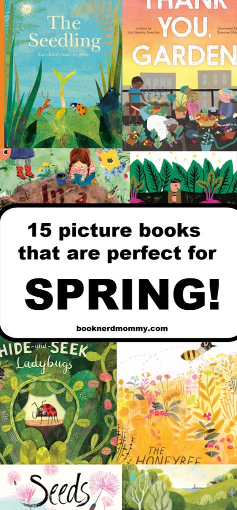 Spring Reading List, Best Picture Books, Summer Reads, Spring Reading, Spring Books, Spring Preschool, Spring Kids, Childrens Music, Spring Pictures