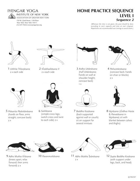 Iyengar Yoga Sequence, Yoga For Flat Belly, Yoga Home, Ashtanga Vinyasa Yoga, Latihan Yoga, Fitness Video, Yoga Sequence, Yoga Iyengar, Iyengar Yoga