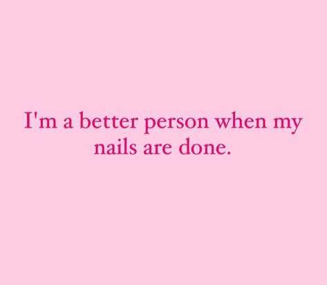 I’m a better person when my nails are done 💅 💅: @bpoindexter56 | @txchainsawmanicure #manicure #gelnails #TxChainsawManicure #selfcare #thebest #fypシ #fypシ゚viral Nails Done Quotes, Ipad Customization, Nail Tech Quotes, Tech Quotes, 21st Birthday Girl, Communication Illustration, Girl Math, Girly Tingz, Im A Lady