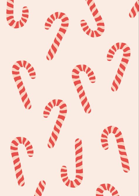 Christmas Candy Wallpaper, Candy Cane Illustration, Candy Cane Wallpaper, Candy Cane Art, Heart Candy Cane, Cane Wallpaper, Candy Cane Background, Christmas Candy Cane, Heart Candy