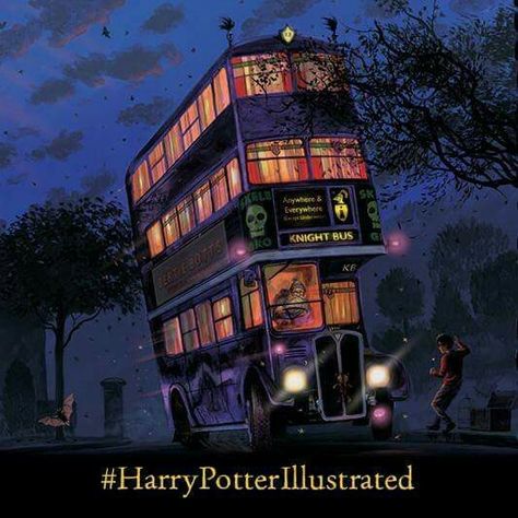 The Night Bus Ron Y Hermione, Poster Harry Potter, Harry Potter 3, Harry Potter Poster, Harry Potter Illustrations, Rowling Harry Potter, Harry Potter Cosplay, Buku Harry Potter, The Prisoner