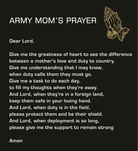 Soldier Mom's Prayer.... Military Moms Quotes, Army Mom Quotes, Prayer For The Nation, Soldier Quotes, Mom Prayers, Military Mom, Son Quotes, Army Mom, Beautiful Prayers