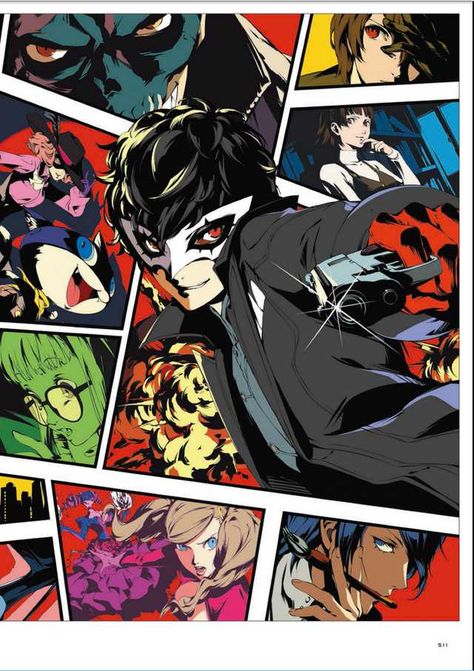 Persona 5 Art Book, Art Book Cover, Persona 5 Ann, Persona 1, Persona Five, Spidersona Ideas, Royal Theme, Persona 5 Joker, Shin Megami Tensei Persona