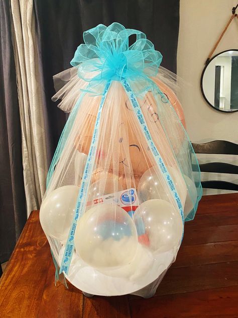 Baby Bath Basket, Baby Bath Gift Basket, Baby Wrapping Ideas, Bath Tub Baby Shower Gift Ideas, Baby Tub Gift, Baby Bathtub Gift Basket, Baby Tub Basket, Baby Shower Bath Tub Gift Basket, Baby Bath Tub Gift Basket