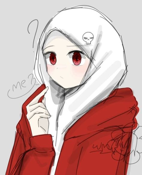 Hijabi Pfp Cartoon, Amu Wee, Anime Black Hair, Roblox Animation, Anime Muslim, Clubbing Aesthetic, Hijab Cartoon, Girly Drawings, Hijab Girl