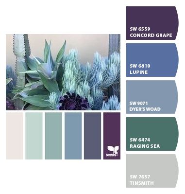 Sherwin Williams Raging Sea, Open Air Sherwin Williams, Sherwin Williams, Under The Sea, Color Me, Paint Colors, Interior And Exterior, Color Schemes, Glass Beads