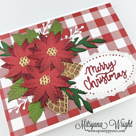 Card Ideas Christmas, Diamond Press, Christmas Card Ideas, Christmas Stamps, Holiday Greeting Cards, Christmas Tag, Holiday Greetings, Ideas Christmas, Merry And Bright