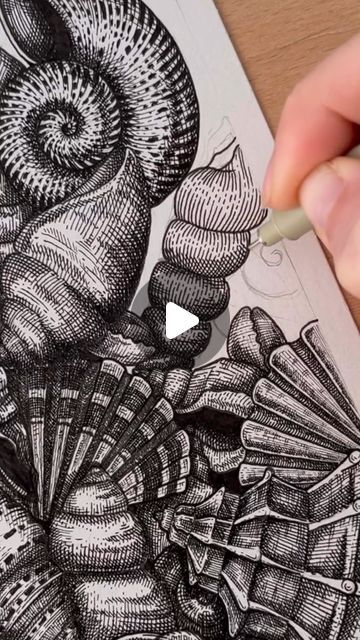 Sakura | World of Inspiration on Instagram: "It's all in the details! ❤ And what better pen to work with on these details than the Pigma Micron, the fine nib makes this pen ideal for creating both technical and artistic drawings. ! This incredible artwork is by @r.g_art! 😍   #inkdrawing #ınkonpaper #sakurapigma #pigmamicron" Pigma Micron Pens Drawings, Pen Art Work Drawings, Pen Work Drawings, Pen Art Work Illustrations, Fineliner Art Illustration, Micron Pen Drawing, Micron Pen Art, Pen Artwork, Artistic Drawings