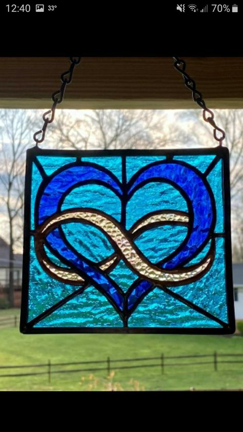 Stained Glass Wedding Gift Ideas, Stained Glass Wedding Gift, Stained Glass Wedding, Stained Glass Patterns Free, Glass Hearts, Wedding Gift Ideas, Glass Wedding, Stained Glass Window Panel, Sunrooms