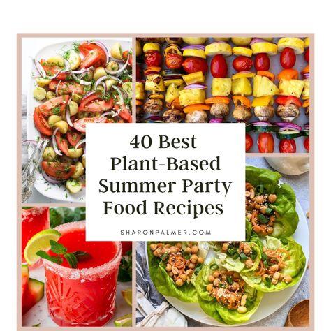 40 Best Plant-Based Summer Party Food Recipes Celebration Meals, Succotash Salad, Summer Party Food, Vegan Bowl Recipes, Party Food Recipes, Power Bowl Recipe, Salad Jar Recipe, Roasted Vegetable Pasta, Vegan Fried Chicken