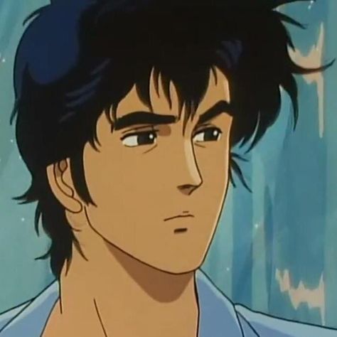 Ryo saeba from City Hunter aesthetic anime icon Hunter Aesthetic, Nicky Larson, City Hunter, Best Icons, Hunter Anime, Manga Love, 90s Anime, Takara Tomy, Itachi Uchiha