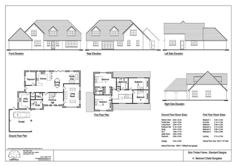 Friends Clump 4 Bedroom Chalet Design Chalet Design Modern, Dorma Bungalow, Frame House Design, Chalet Bungalow, House Plans Uk, Bungalow Extensions, Modern Bungalow Exterior, Johnny English, Timber Frame House