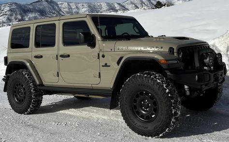 Jeep Wrangler Unlimited JL Rubicon 392 AEV JL370 Gobi Tan Special Edition Tan Jeep Wrangler, Tan Jeep, Jeep Wrangler 392, Aev Jeep, Jeep Wrangler Unlimited Rubicon, Lobster Recipes, Jeep Rubicon, Cars Luxury, Wrangler Unlimited