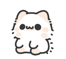 Myaowl Sticker, Cat Emoticon, Animated Emojis, Doodles Bonitos, Arte Gif, Cat Emoji, Animated Emoticons, Pixel Animation, Gif Lucu