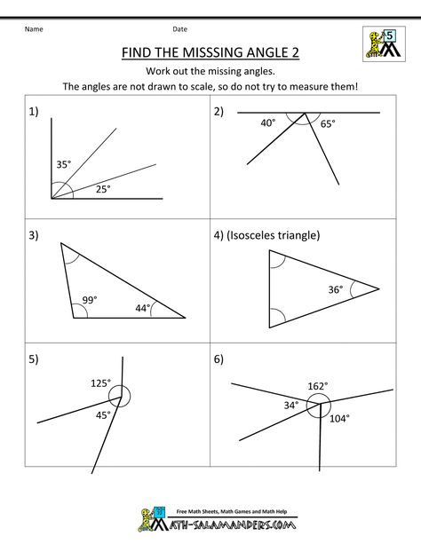 printable math sheets find the missing angle 2 Quadrilaterals Worksheet, Geometry Angles, Supplementary Angles, Angle Relationships, Triangle Angles, Relationship Worksheets, Angles Worksheet, Triangle Worksheet, Measurement Worksheets