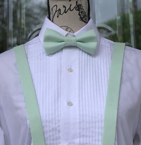 Tie And Suspenders, Blue Suspenders, Toddler Bow Ties, Beau Film, Green Bow Tie, Suspender Clips, Bowtie And Suspenders, Suspenders Set, Wedding Groomsmen