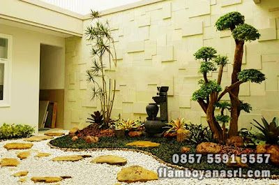 Office Landscape, Green Office, Dry Garden, Garden Idea, Side Garden, Garden Landscape Design, Luxury House Designs, Luxury House, Jakarta