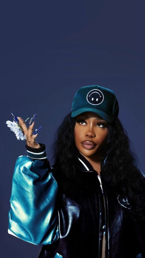 Wallpaper Backgrounds Celebrities, Sza Aesthetic Icon, Sza Aesthetic Wallpaper Blue, Sza Pics, Sza Core, Baddie Pfp Pink, Sza Wallpapers, Sza Collage Wallpaper, Sza Songs