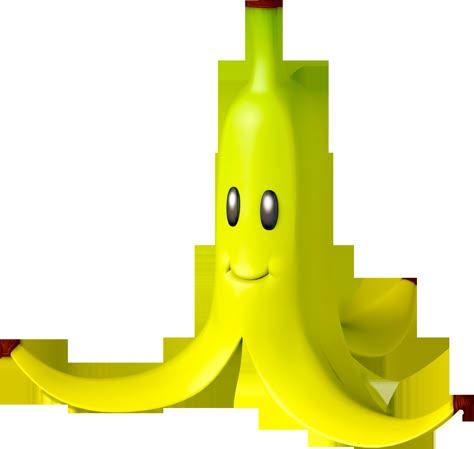 Mario Kart Banana, Mario Banana, Mario Items, Dry Bowser, Mario Bros Png, Mario Kart Party, Mario Kart 7, Mario Bros Party, Hama Beads Minecraft