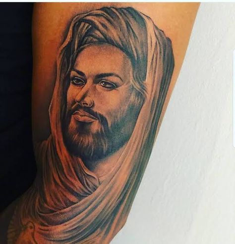 Imam Ali Tattoo, Chest Tattoo Men, Tattoo Life, Imam Ali, Chest Tattoo, Life Tattoos, Arabic Quotes, Arm Tattoo, Tattoos For Guys