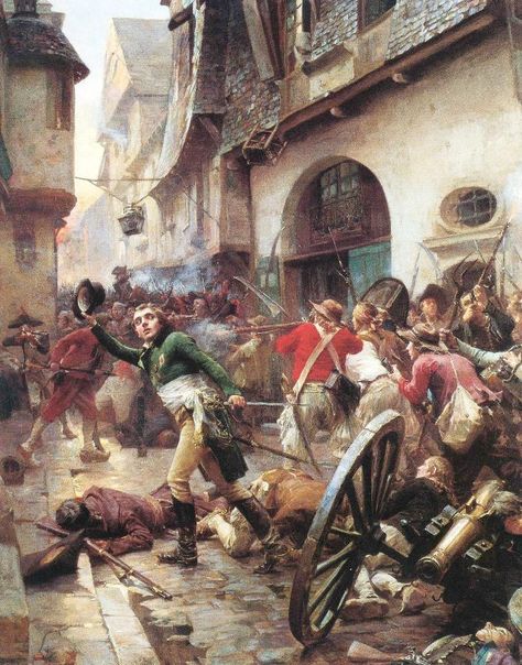 French Revolution Painting, French History, Historical Painting, History Class, French Revolution, Napoleonic Wars, Les Miserables, Military Art, Historical Events