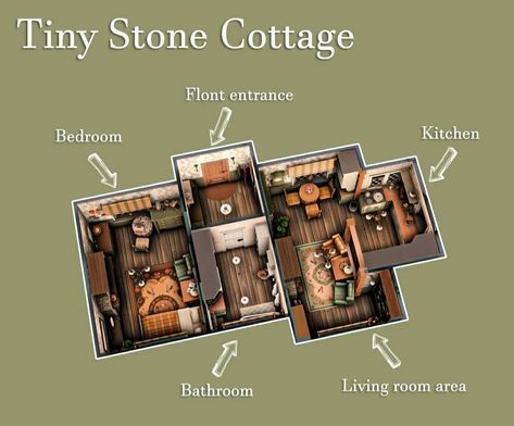 Sims 4 Tiny Home Layout, Small Living Room Sims 4, Sims 4 Floorplan Small House, Small Sims 4 Houses Layout, Sims 4 Floorplan Layout, Sims 4 Small Houses Layout, Sims 4 Tiny House Floor Plans, Sims 4 Layout Floor Plans, Sims 4 Build Ideas Floor Plans