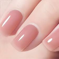 Milky Pink Nail Polish, White Gel Nails, Mountains Painting, Pink Chrome Nails, Milky Pink, Pink Gel Nails, Nude Nail Polish, Nude Nail, Pink Gel