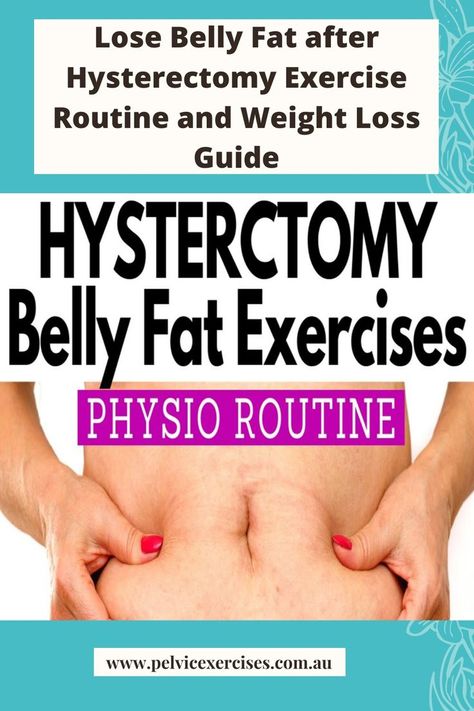 Hysterectomy belly fat exercises video Home Routine, Abdominal Exercise, Daily Exercise Routines, Lower Belly Fat, Home Exercise Routines, Abdominal Exercises, Belly Fat Workout, Lose 50 Pounds, Pelvic Floor